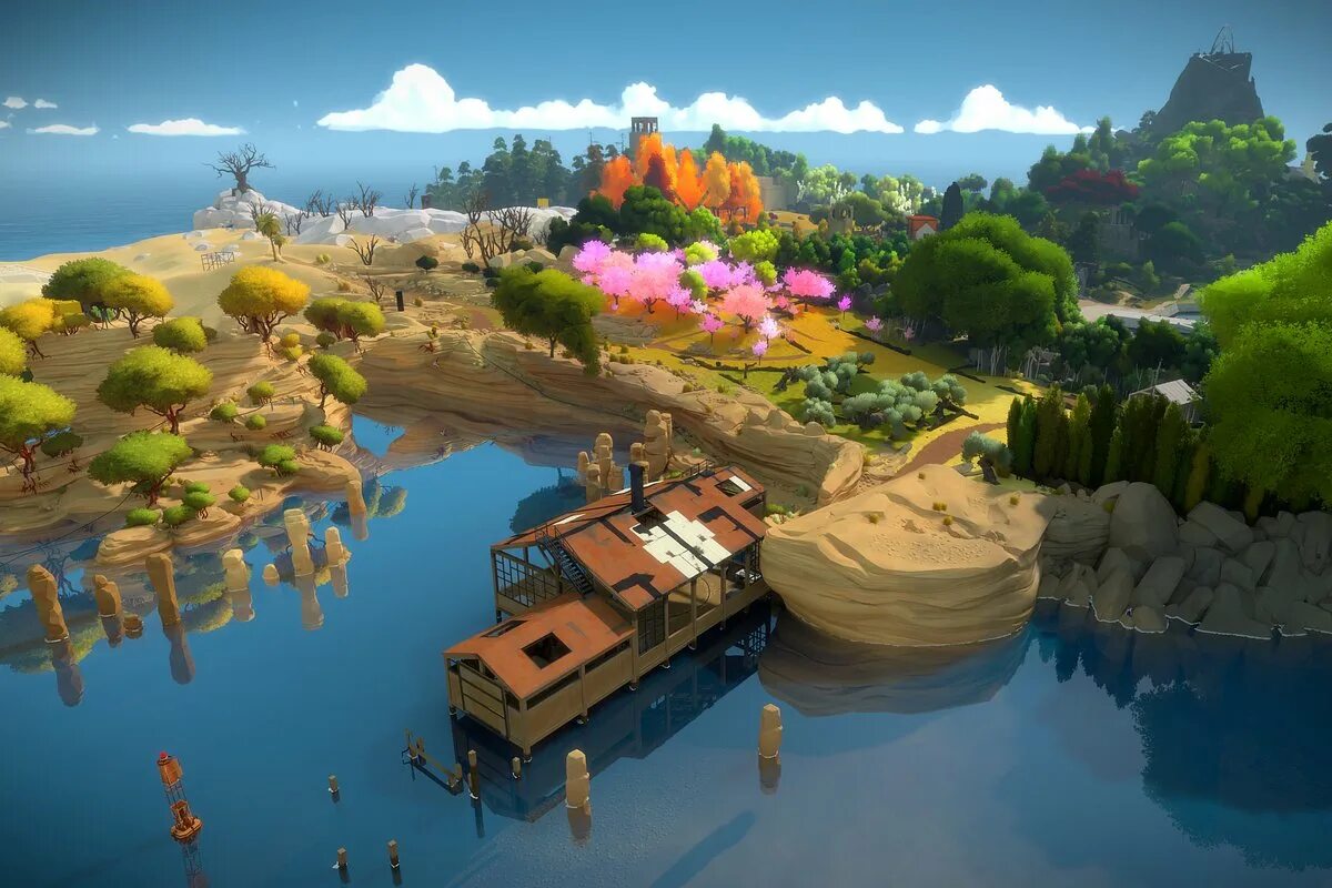 The witness остров. The witness ps4. The witness (2016). Witness игра