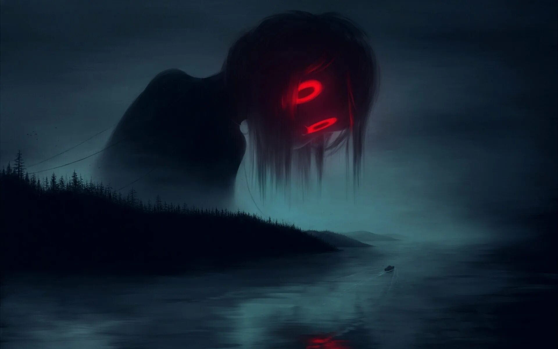 Death behind