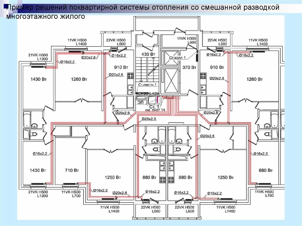 Поквартирное отопление схема. Поквартирные системы отопления многоэтажных жилых зданий. Схема поквартирной разводки отопления. Лучевая система отопления схема. Поквартирная система отопления схема.