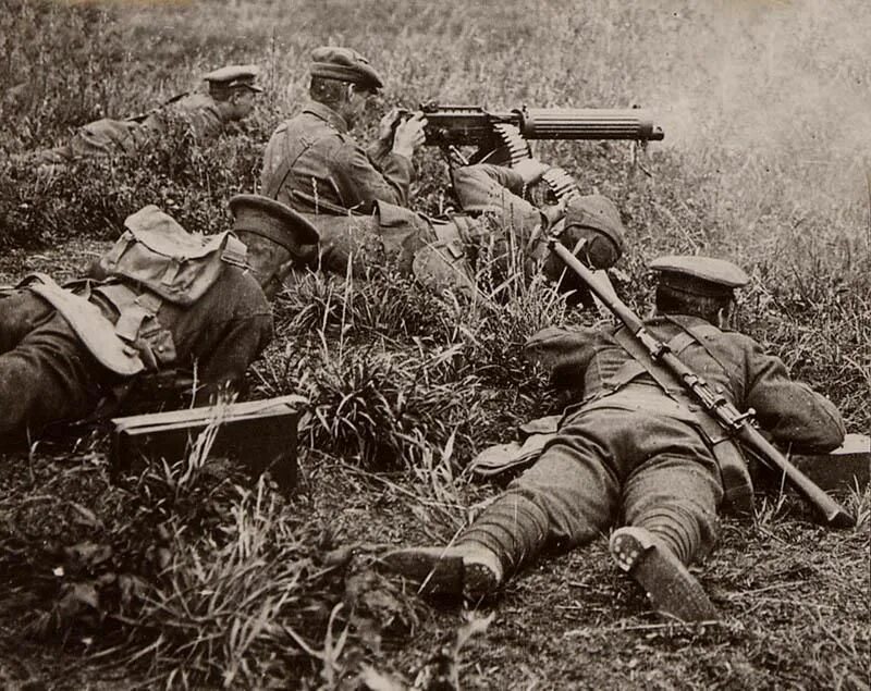 Следствием второй мировой войны стало. Немецкие пулеметчики первой мировой войны. Ww1 французский пулемет в 1914.