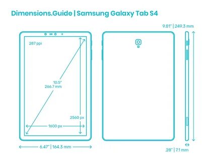 Размер экранов samsung