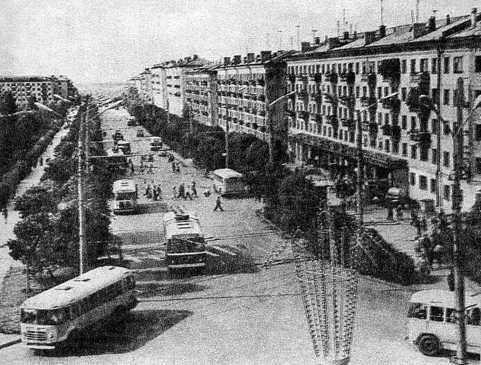Барнаул 1950-е годы