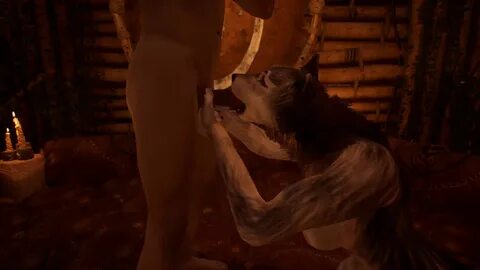 A man with a large wang bangs a fur wolf - Large Ramrod Stud - CG Porn Wild...