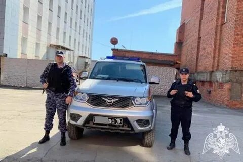 Остановила росгвардия
