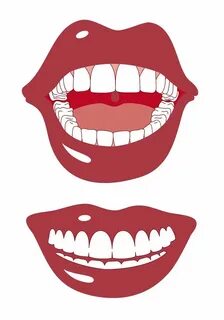 Открытый и закрытый рот