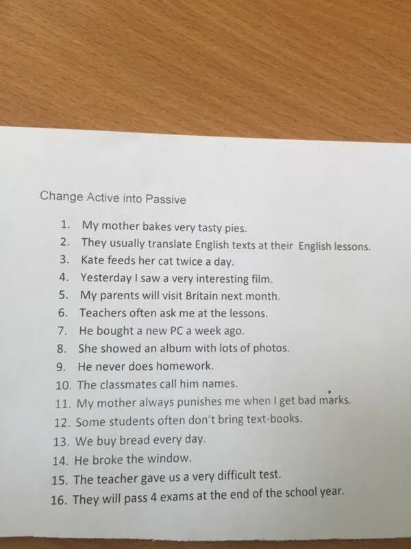 Change Active into Passive. Turning Active into Passive. Change the sentences into Passive. Turn Active into Passive. Turn the active voice