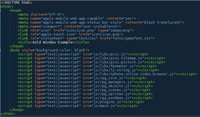 Min js type text