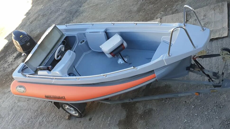 Лодка Фортис 460z. Rib Fortis 460z. РИБ Фортис 460z. Надувная моторная лодка Rib Fortis 460z. Купить риб с мотором