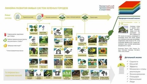 Зеленый город примеры