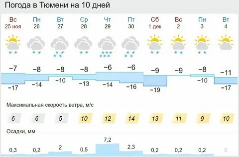 Погода в тюмени ноябрь 2024 на месяц