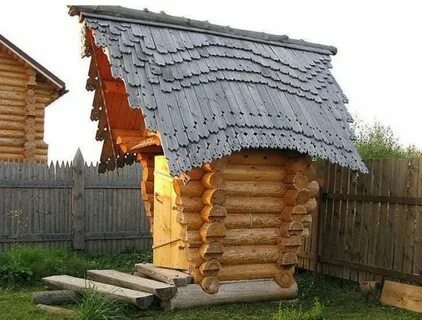 Бревенчатая крыша