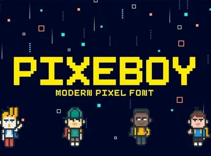 Pixel font