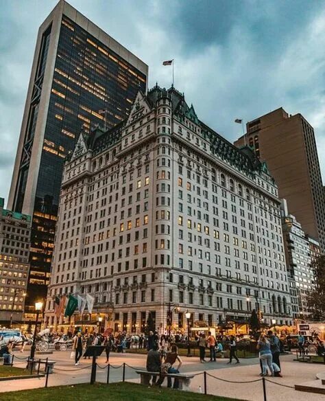 Plaza Hotel New York City editorial stock photo. Image of travel - 103256083