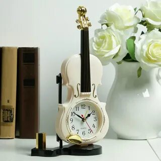 Часы скрипка