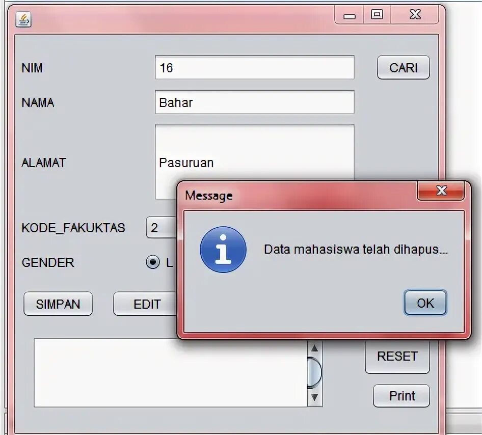 Formatting options