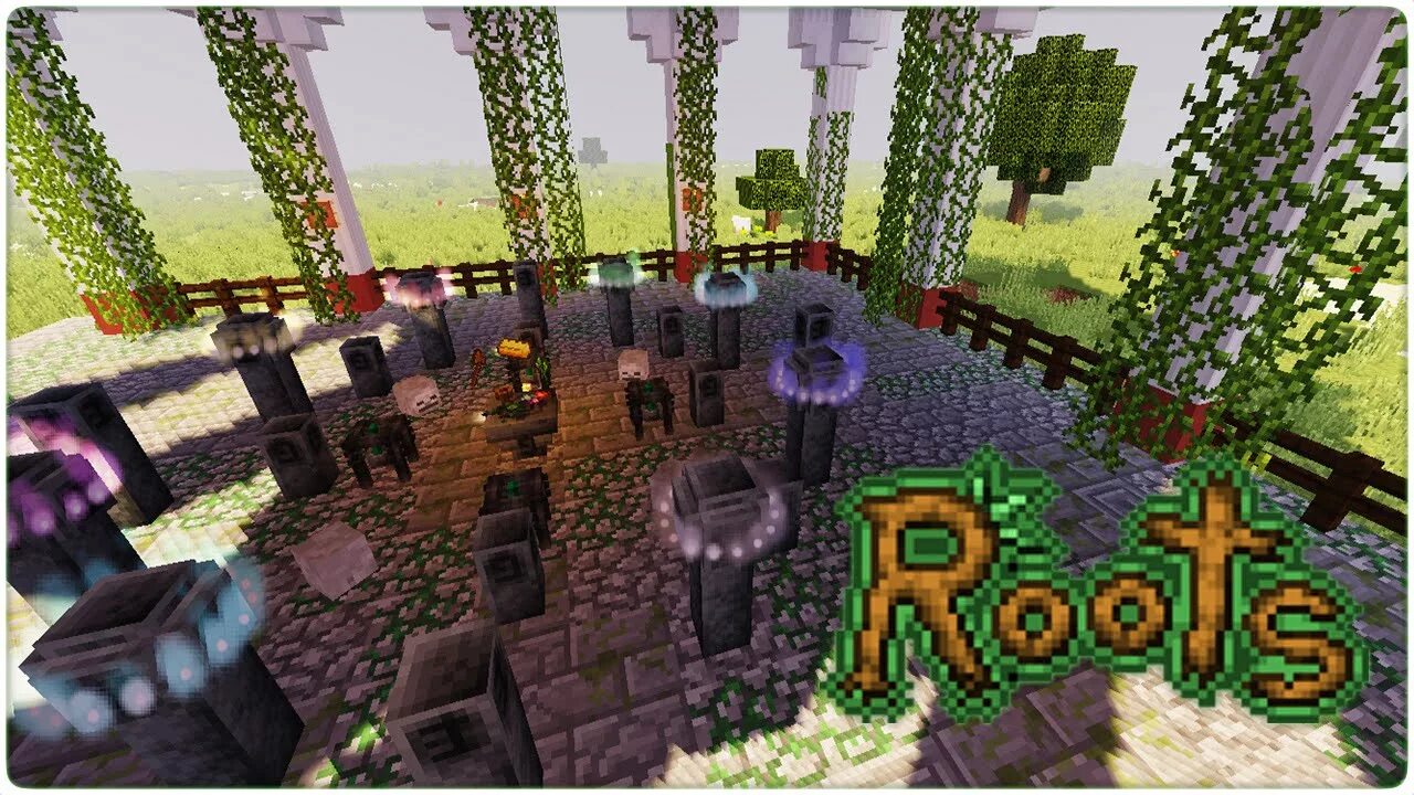 Мод на магию 1. 2. 12. Roots minecraft 1. 2.