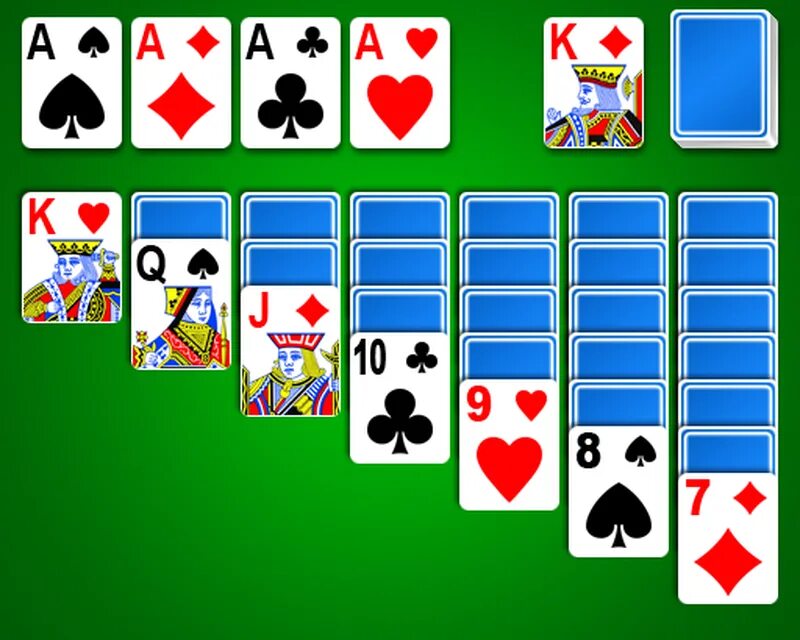 Как на телефоне играть в игру пасьянс. Solitaire (косынка). игра пасьянс косынка. пасьянс косынка - карты. расклад косынка.
