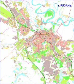 Дорожные карты рязани