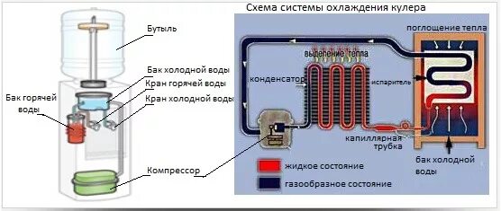 Причина кулера для воды. Схема подключения нагревателя кулера для воды. Схема водяного кулера для воды. Нагревательный бак для воды для кулера схема подключения. Система кулера для воды схема.