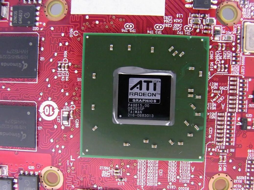 Видеокарта ATI Mobility Radeon hd3650.