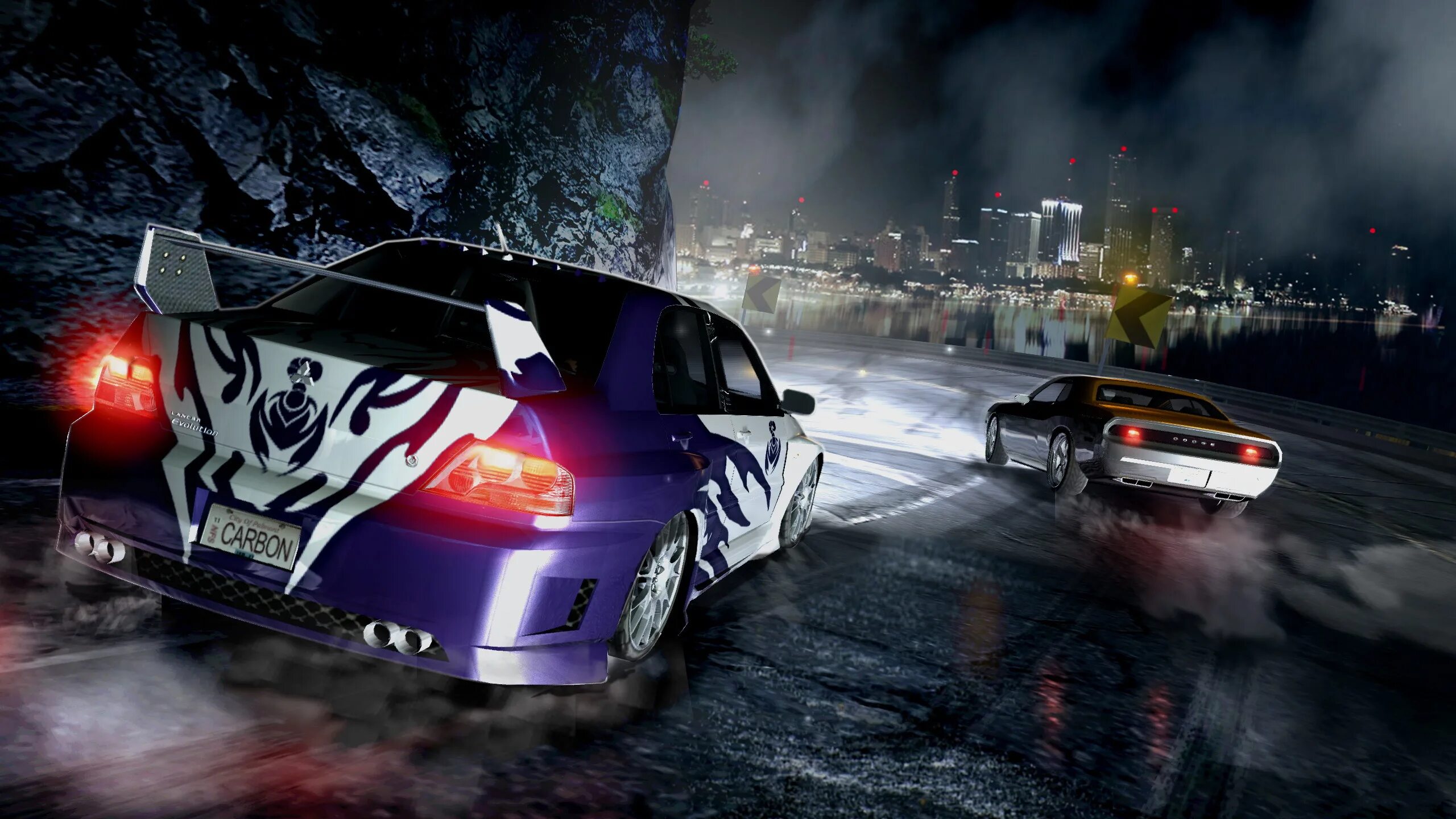 Rfh jy. Нфс карбон ПСП. NFS Carbon Mitsubishi Lancer. NFS Carbon PSP. Need for Speed: Carbon — гонки.