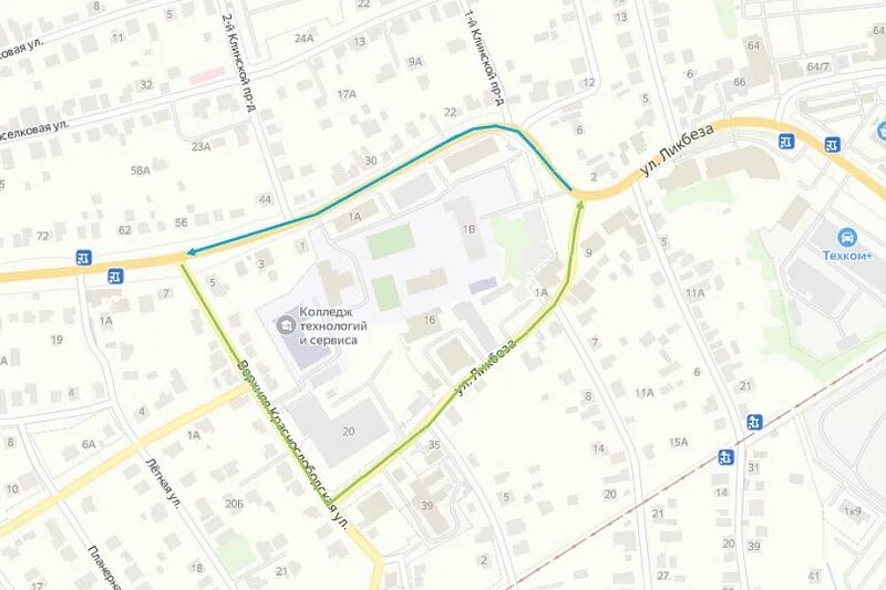 Городской проезд тула
