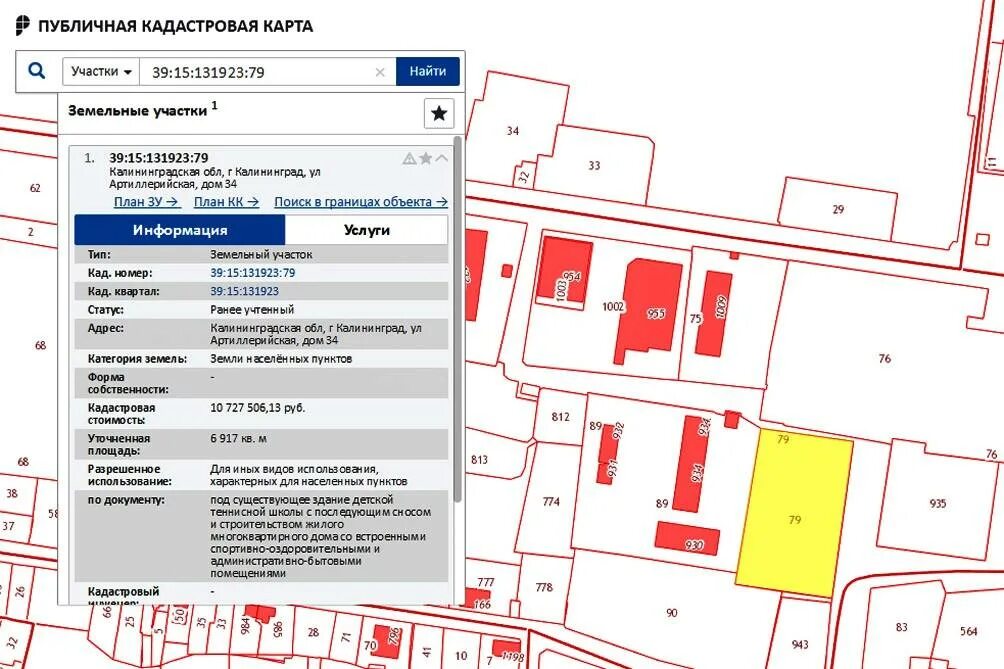 Что означает кадастровая карта