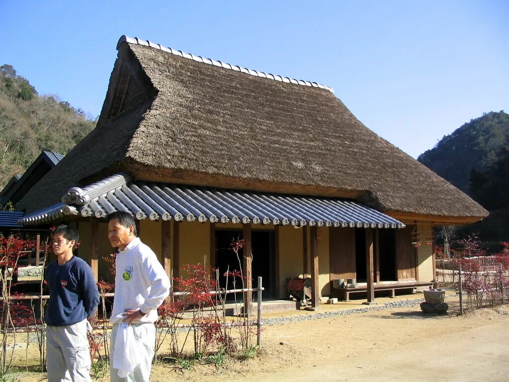 Japanese village. Охира деревня в Японии. Соломенная крыша Япония. Небольшие деревни в Японии. Японские деревни названия.