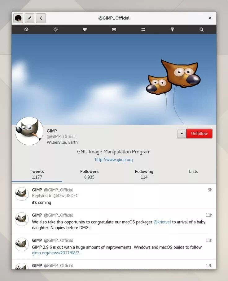 Open source client