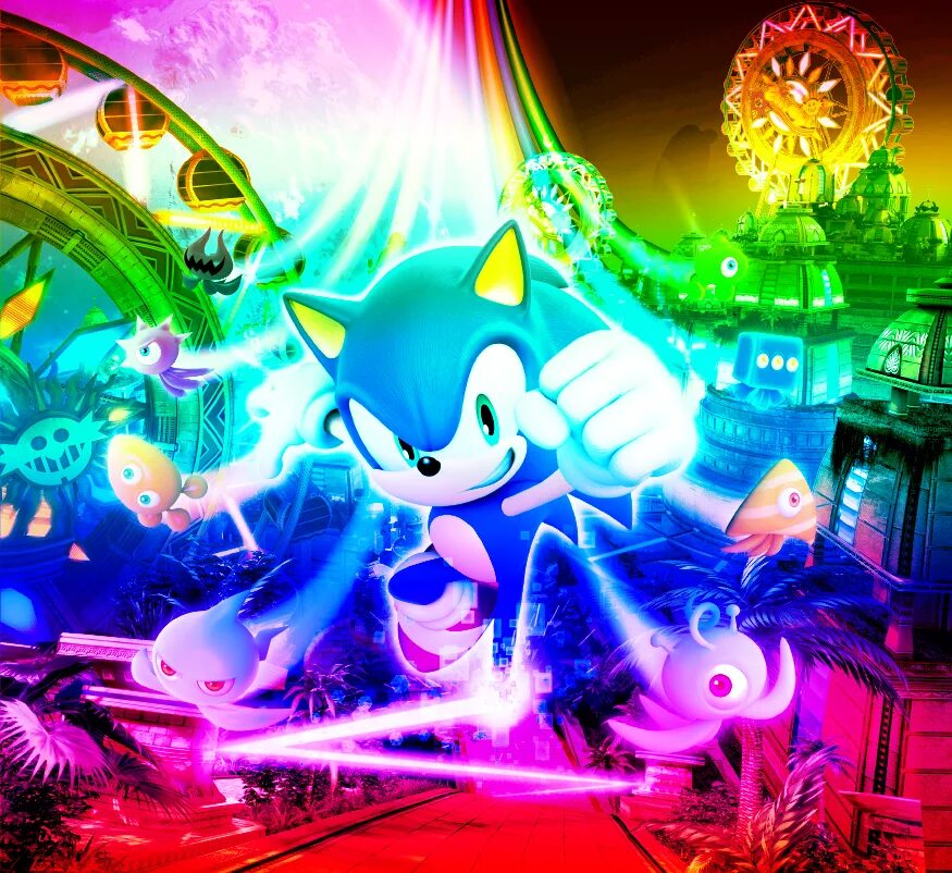 Соник Колорс. Sonic Colors уровни. Фон из Соника. Пейзажи Соника. Sonic фон