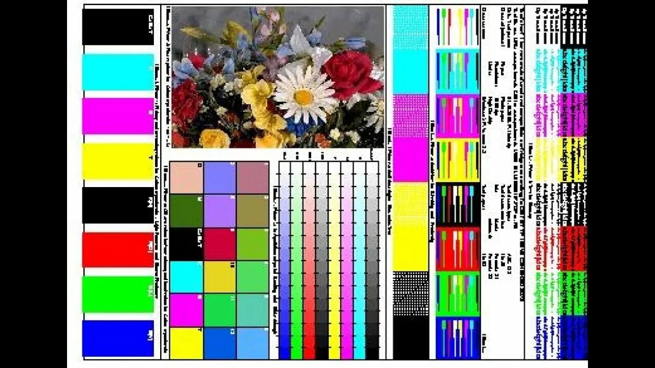 Тестовая печать epson. Тестовый лист для принтера Эпсон l800. Тест принтера Эпсон 4 цвета. Тест лист для струйного принтера Epson 6 цветов.