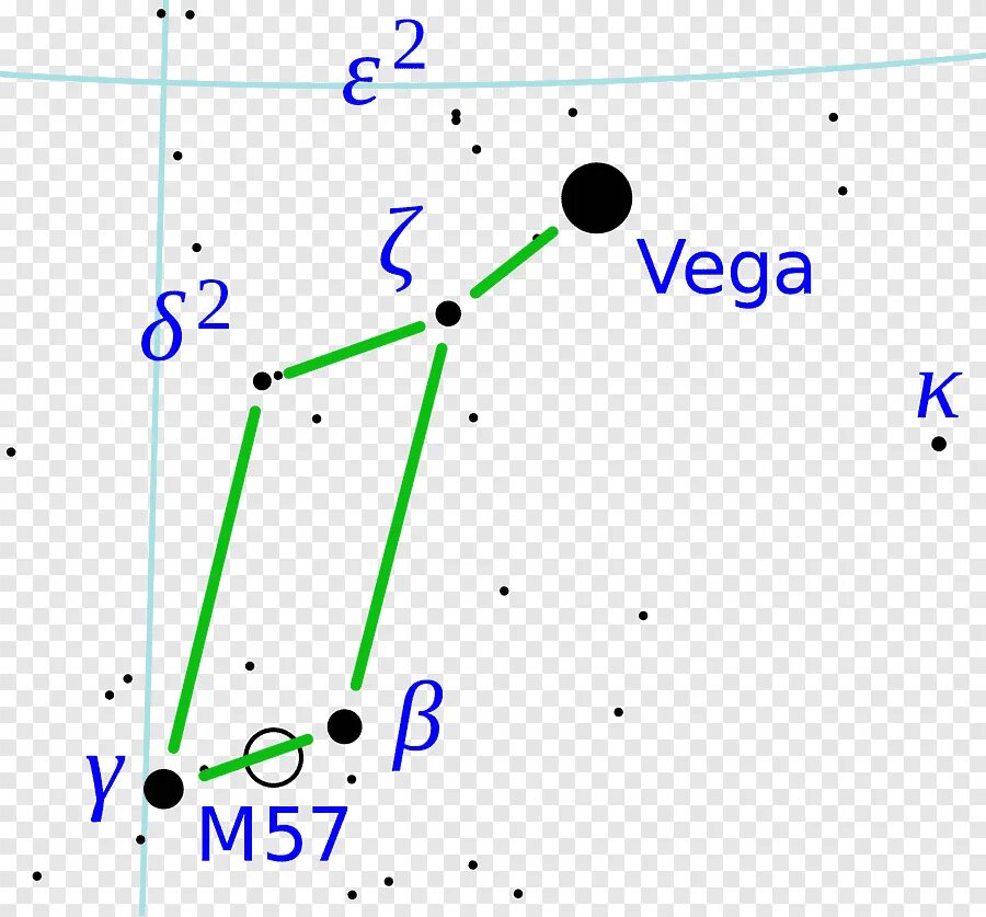 Звезда в созвездии лиры. Вега в созвездии Лиры.
