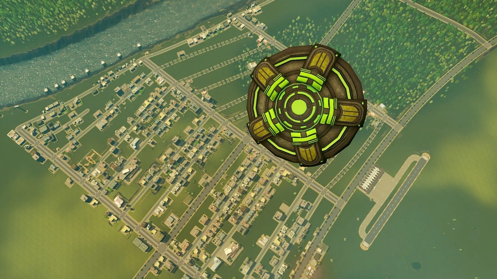 Load screen mod cities skylines. Сити скайлайн идеальный город. cities skylines ufo. cities skylines прусские холмы. идеальный город в cities skylines.