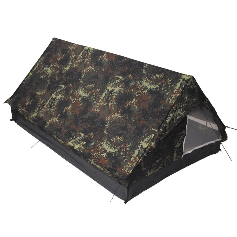 Палатка Бундесвер flecktarn флектарн. Палатка Minipack 2. Палатка Бундесвер 5*5.6. Армейская палатка 3х-местная, флектарн. Военная палатка купить