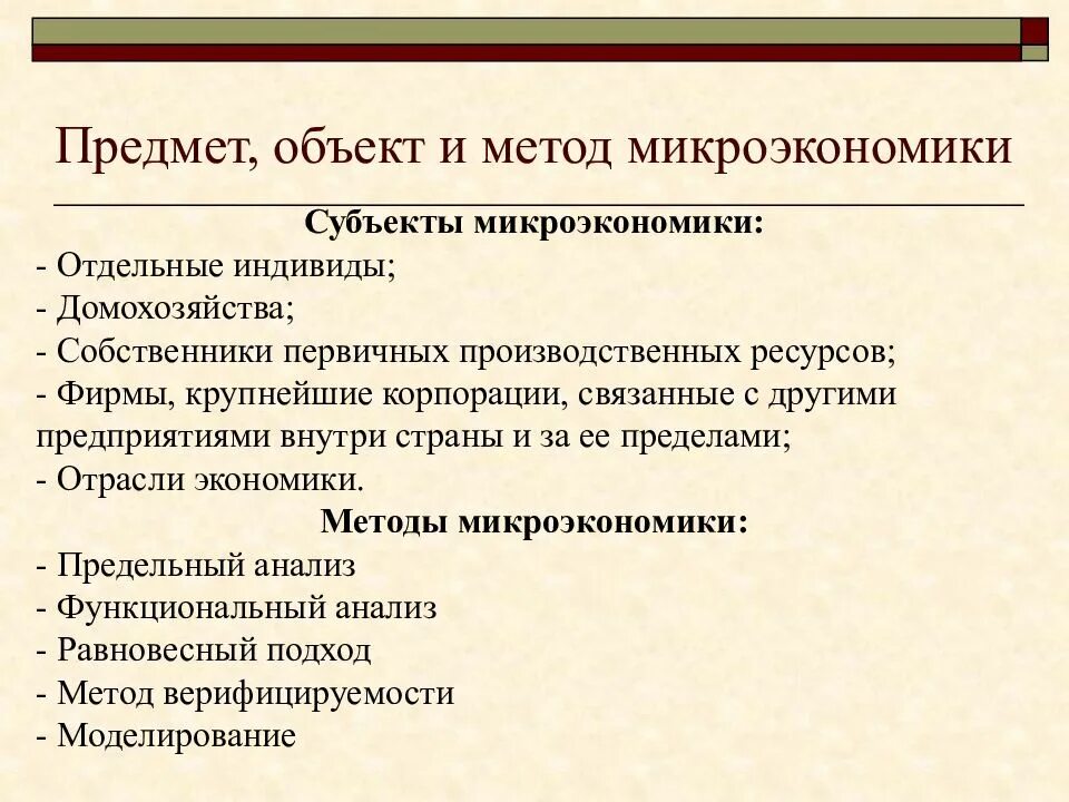 Объект предмет метод деятельности. Субъекты и объекты микроэкономики. предмет изучения микроэкономики. объекты микроэкономики план егэ обществознание. предмет и метод микроэкономики.