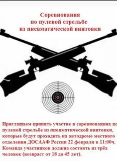 Цели соревнований по стрельбе