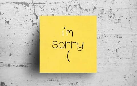 Sorry but now