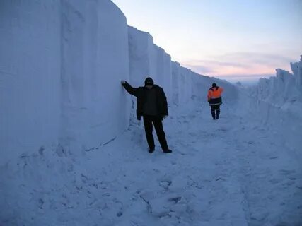 Зима в норильске
