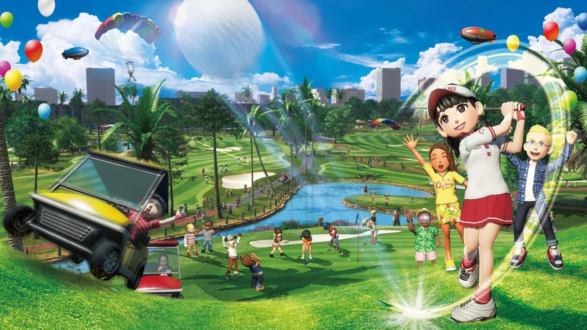 Мир в игре посмотри. Everybody s Golf ps4. Golf it игра. Гольф блиц.