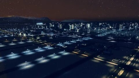 Cities snowfall