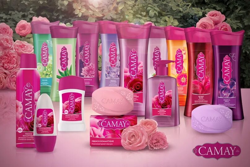 Камей сакура. Продукция камей. косметика camay. набор камей. подарочный набор камей.