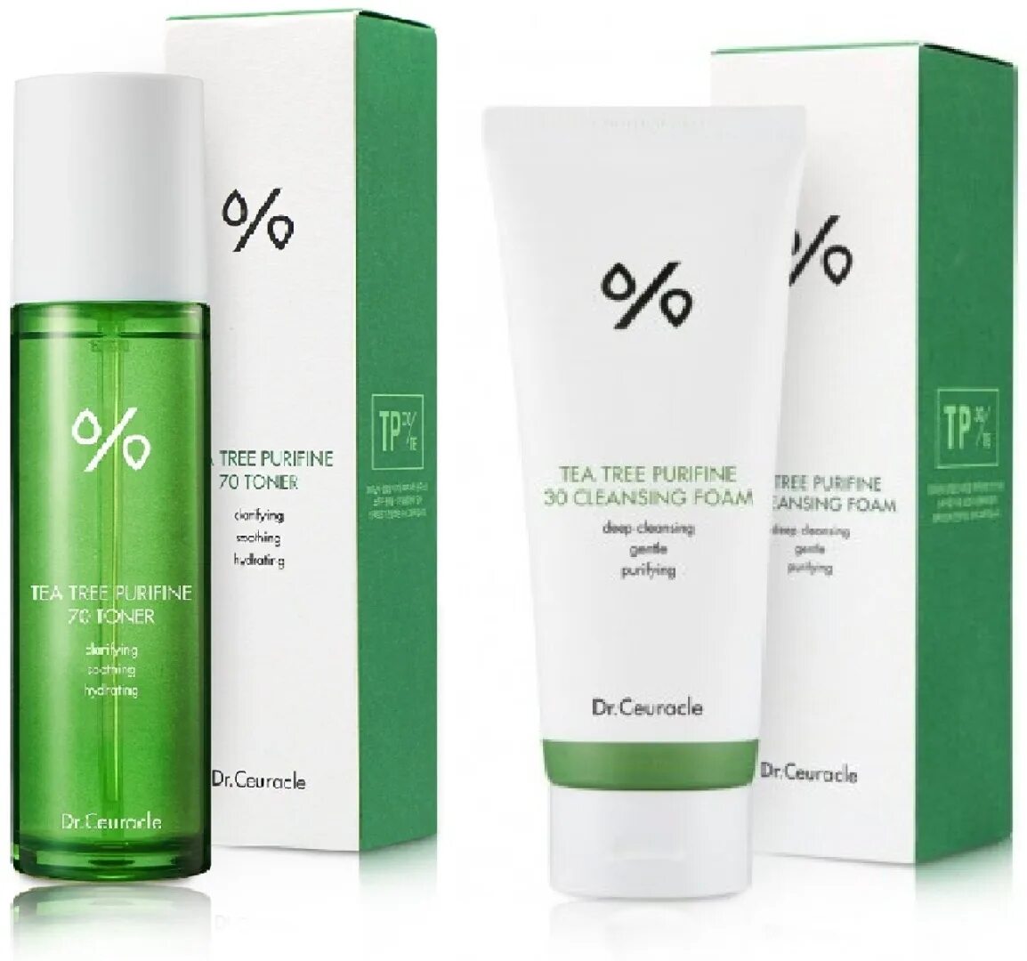 Dr ceuracle чайное дерево. Dr ceuracle Tea Tree Purifine Duo Set. Набор для проблемной кожи Dr.ceuracle Tea Tree Purifine Duo Set. Dr ceuracle набор. Набор чайное дерево Dr ceuracle.