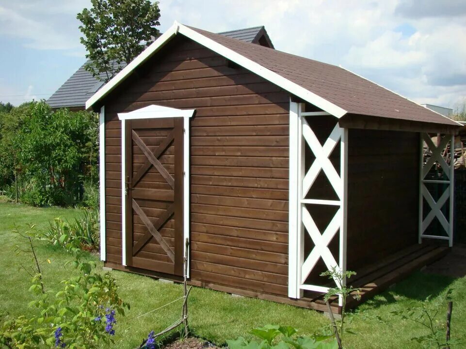 Хозблок. Дровник-хозблок 2х4. хозблок с дровником 4х2. сарай дровник barn. красивый деревянный сарай.