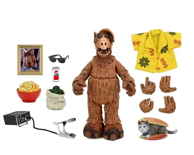 Купить игрушку альфа. Альф NECA. Alf (Alien Life form) Ultimate Action Figure NECA.