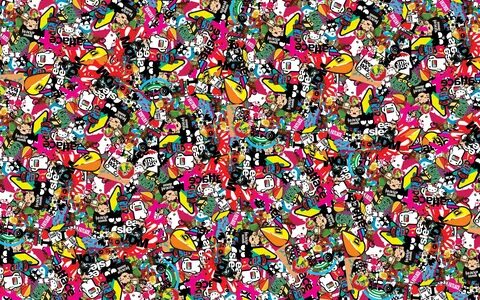 Colorful characters