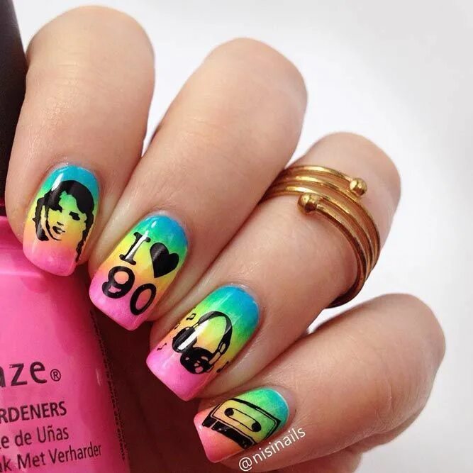 Pin by Amanda Kane on My Nails 80s nails, 80s party outfits, 80s theme party