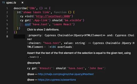 Typescript examples
