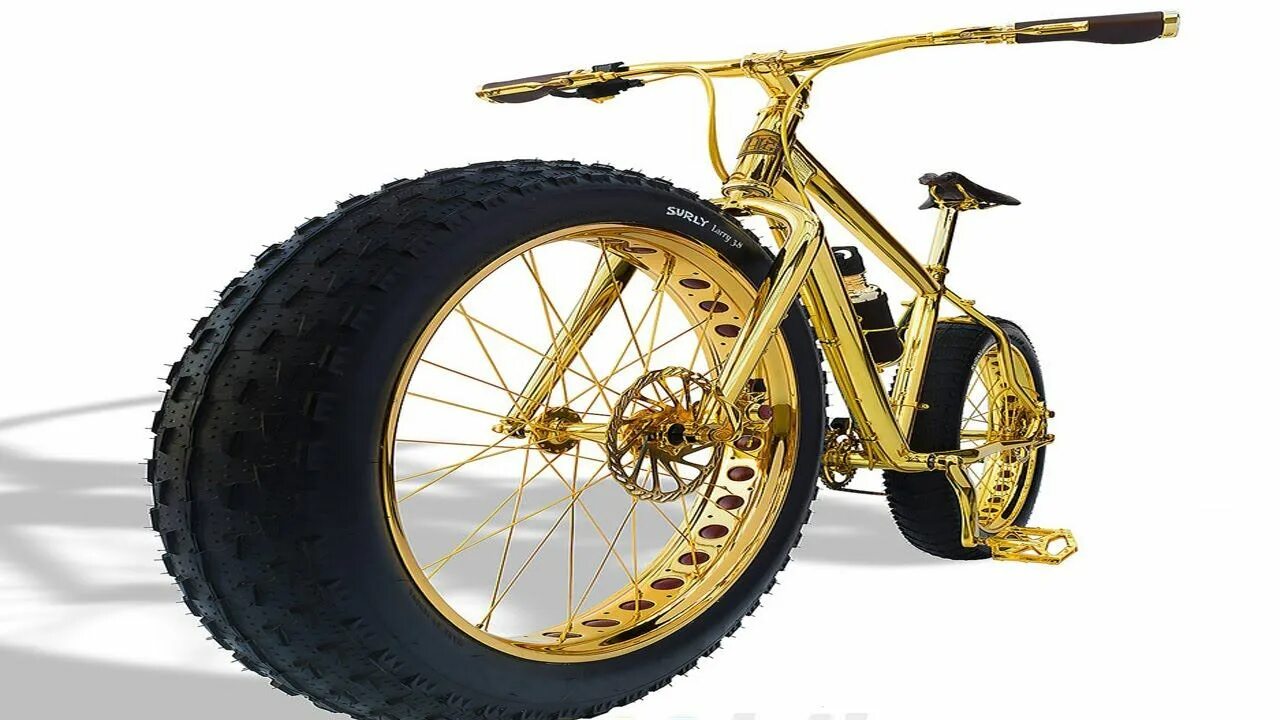 Фэтбайк BMX. Дорогие велосипеды. Очень дорогой велосипед. Самый дорогой велосипед.