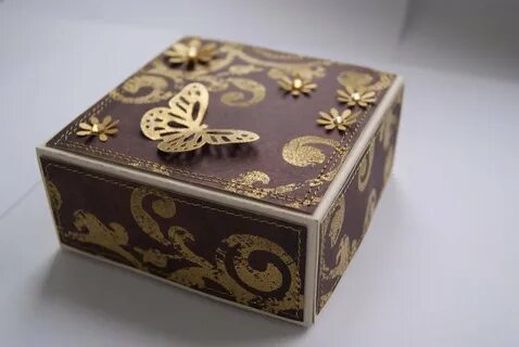 Изготовление шкатулок из картона