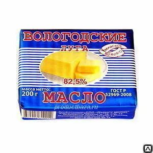 Сливочное масло вологодское лето